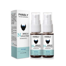 (2PCS)1~5x White Beard Hair To Natural Color Spray Unisex Herbal Cure Treatment Beard Treatment Oil Nourishing NEw