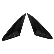 2PCS Rear Side Window Louver Gloss Black 2020-24K5