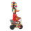 Duck On Bike Tin Toy Clockwork Wind-Up Handmade 14