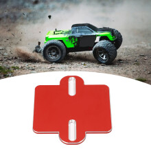Aluminum ESC Mounting Plate 19g Red for 1/8 RC