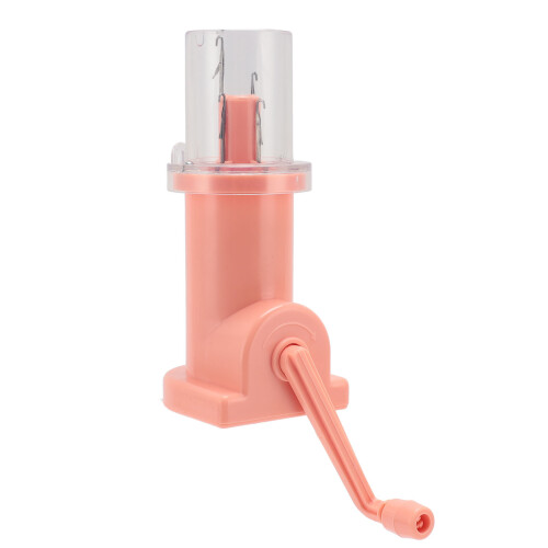 Hand Spool Knitter 1 Set - 9.5x14x6 cm, Pink