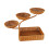 Practical Household Fruit Holder Multilayers Serving-Brown 1