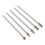 5pcs Burr Set A/C/D/F/G, 150mm, 0.2x0.4in, Alloy 14