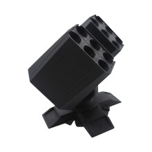 Unique Miniature Missiles Shape 3D Printed Pen Holders-Black