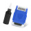 Privacy Stamper Rollers met stofdicht deksel voor-Marineblauw 1