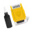 Identity Theft Prevention Roller Stamper with Clear Lid-Yellow 1