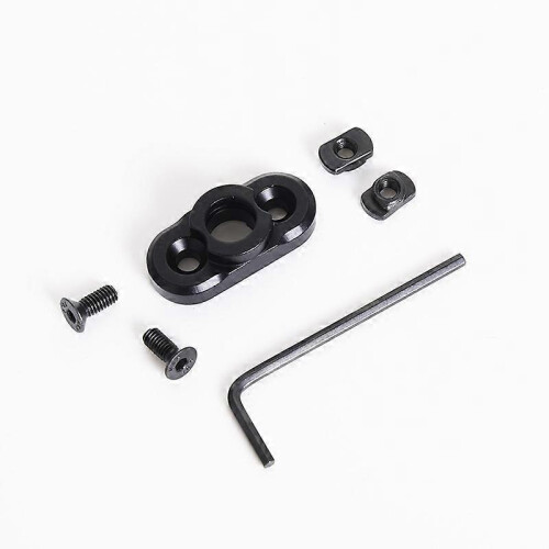 Tactical Sling Mount QD Sling Swivel Mount Straps Connection Accessories 5pcsblack 2