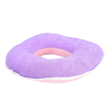 Donut Seating Cushion Pearl Wool 42x33cm (16.5x13)
