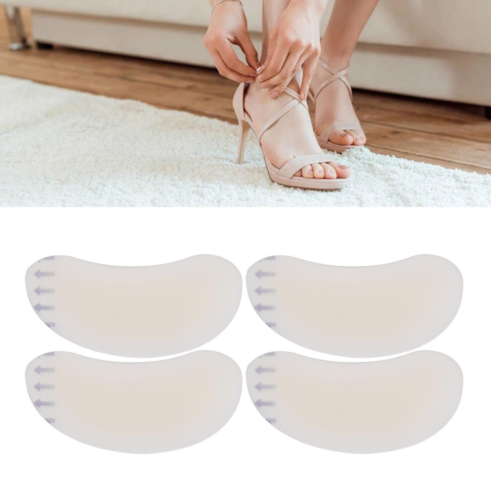 Gel Heel Protectors 10pcs Blister Prevention Cushioned Stickers Anti-Abrasion