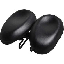 Noseless Bicycle Comfortable Bicycle for Men Women Ergonomic Soft Double Pad Saddle Cushion