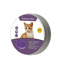 (38cm for cat526)5PC Pet Calm Collar Relieve Anxiety Cat And Dog Pacify Adjustable Neck Strap Remove Restlessness Protection Pet Supplies