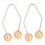 2 Pairs Dimple Maker Orange Cheek Exerciser 4