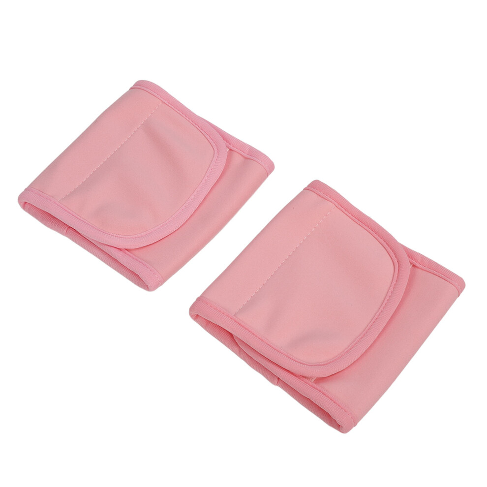 2Pcs Organic Cotton Castor Oil Pack Wrap for Liver Detox, Reusable & Leakproof