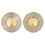Dial Rotating Top Toy Stainless Steel 3.2 cm 2