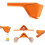 (Yellow) Lemon Fluicer Squeeze Manual Orange Citrus Juicer That Folds Flat Press Tools 2