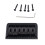 Black Stratocaster 6-String Hardtail Saddle Bridge 2