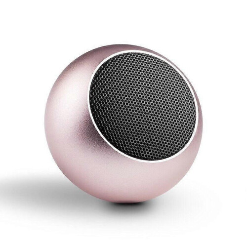 (Pink) Mini Bluetooth Sound Box Bluetooth Speaker Portable TWS Wireless HiFi Speaker