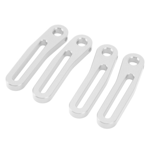 Aluminum RC Car Front Bumper 1/10 Scale Silver 1