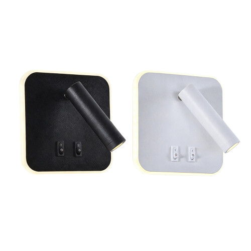 Modern Wall Lamp with Adjustable Light Mode and USB Port-White 1