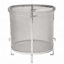 Stainless Steel Beer Wine House Home Brew Filter Basket Strainer Barware Bar Tools Filter Bag for J