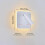 Modern Wall Lamp with Adjustable Light Mode and USB Port-White 4