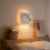 Modern Wall Lamp with Adjustable Light Mode and USB Port-White 6