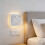 Modern Wall Lamp with Adjustable Light Mode and USB Port-White 7
