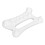 Ceramic Scraping Tool 1 pc 12.0 cm x 6.0 cm White 3