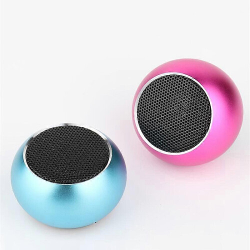 (Golden) Mini Bluetooth Sound Box Bluetooth Speaker Portable TWS Wireless HiFi Speaker 2