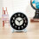 (blue) Alarm Clock Bedside No Ticking Battery Power Silent Luminous Clock clear display 1