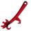 (red) Aluminum Drum Wrench Multi-Function Metal Bucket Opener Lid Remover Opener Tool 1