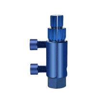 (blue) Broken Pipe Thread Extractor,Stripped Screw Extractor,Broken Thread Extractor