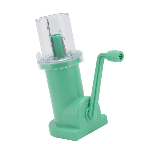 Hand Spool Knitter 1 Set Light Green 9.5x14x6 cm 1