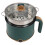 Electric Hot Pot 1.8L 600W Green, Multi-Function Cooker with Steam 1