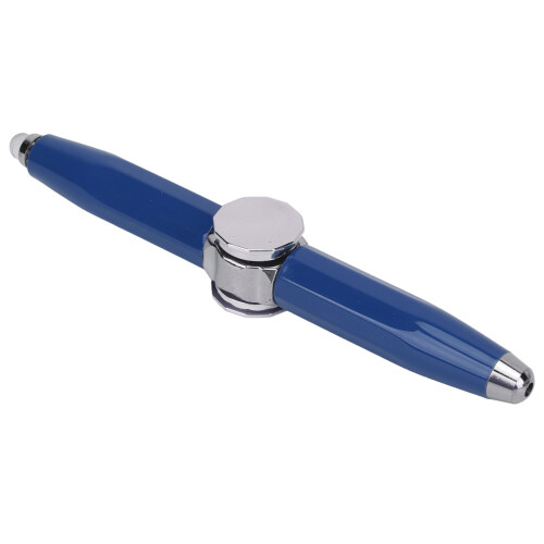 Fidget Gyro Pen Ballpoint, 120mAh, 3xLR41, Blue