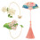 Artistic Flower Engravings Bookmarks Retro Brass Metal-2 2