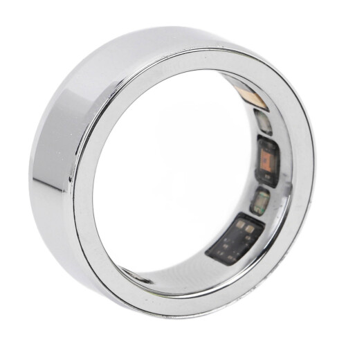 Smart Health Ring 20mAh, Size 19, Silver 1