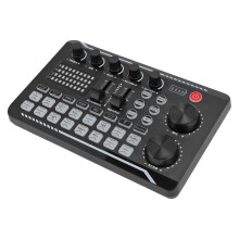 Live Sound Card Dual Channel 44.1kHz 16Bit 1200mAh