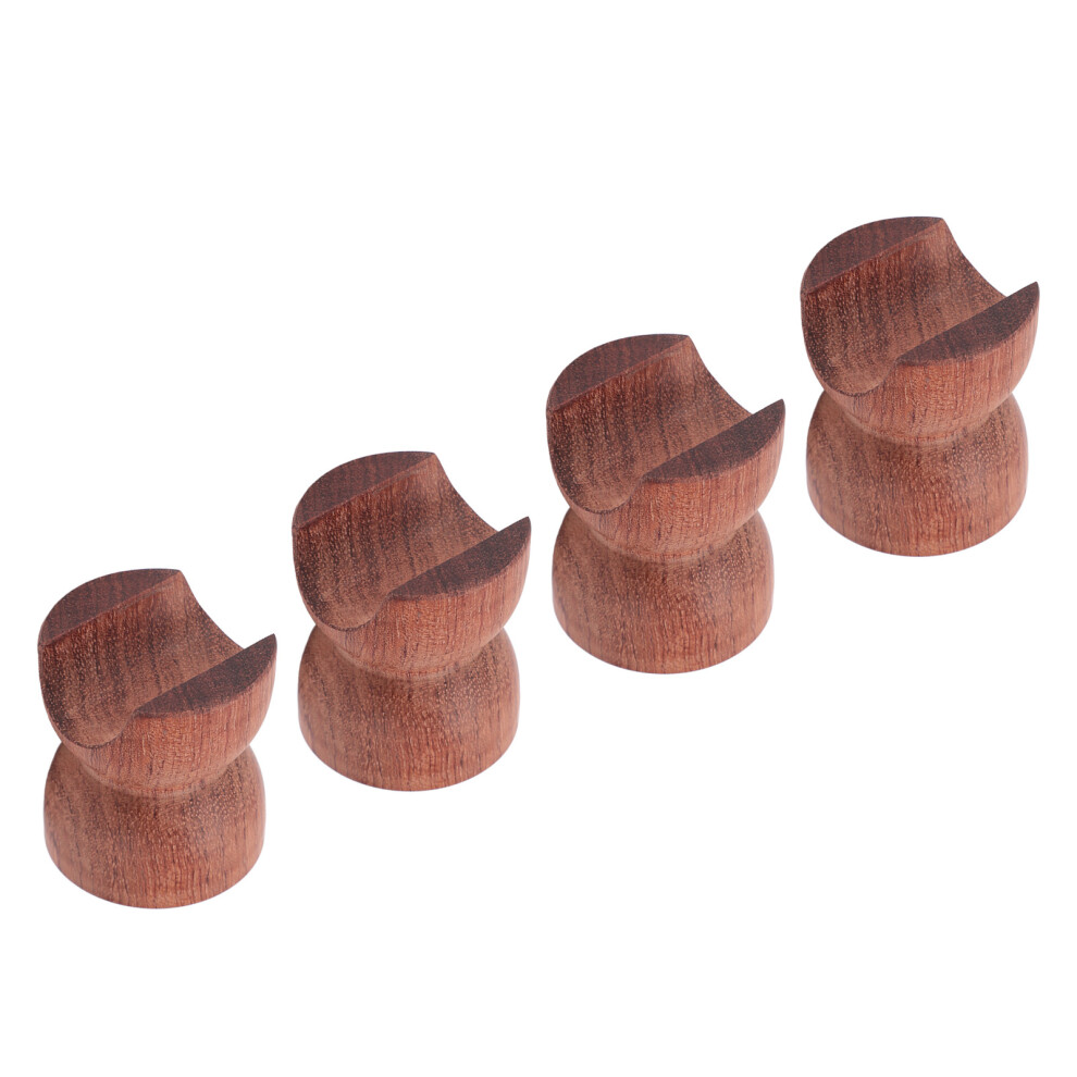 4Pcs Wooden Hifi Speaker Cable Brackets, Shockproof, 45Mm Diameter 8101393388798