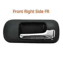 (Front Right Door) Left Right Car Interior Inside Door Handle Black Chrome For Honda Civic Sedan 2001 2002 2003 2004 2005 Car Accessories