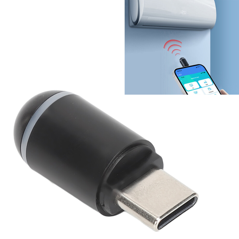 Universal Mini Type C Ir Remote For Smartphone, Voice Control, 8M Range 8401393389048