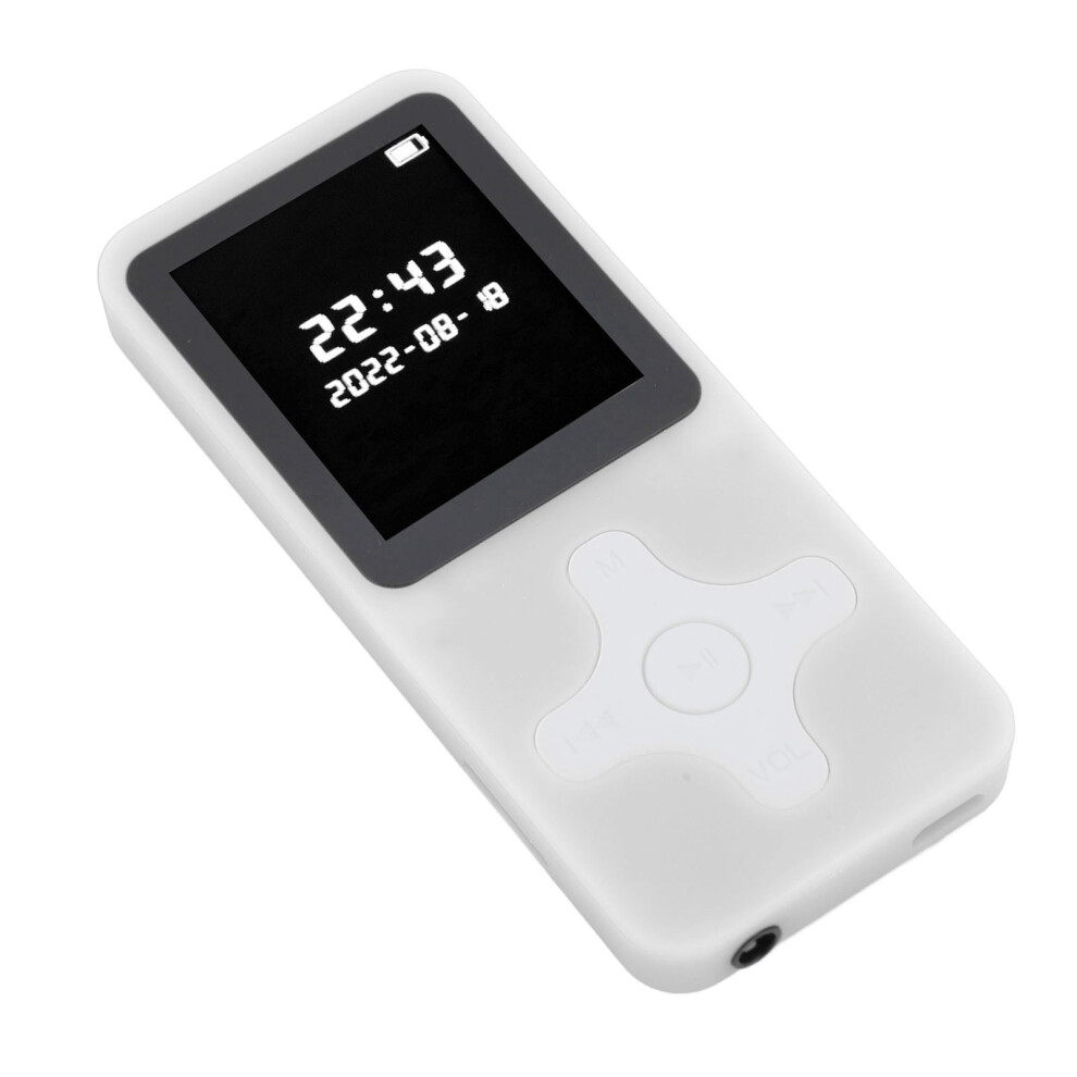 Portable Mp3 Player 1.77In Lcd, Bluetooth 5.0, 128G Max, White 7891393389321