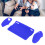 Shockproof Blue Silicone Remote Player Case for PS5 Portal  Console 1