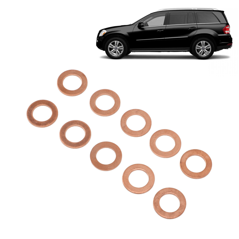 10 M12 Copper Sump Plug Washers 7293282151550