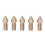 10 Pcs Brass 0.4mm 3D Printer Nozzles for Neptune 4 Pro 2