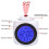 (white) Electronic Alarm Clock Multi-function Smart Projector Alarm Clock Temperature Display 12/24 Hours Living Room Bedroom 4
