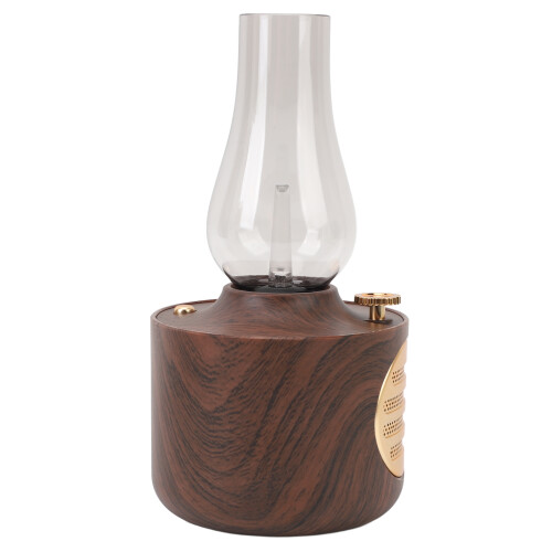 Retro Bluetooth5.0 Speaker Wood Grain 57mm 1200mAh 2