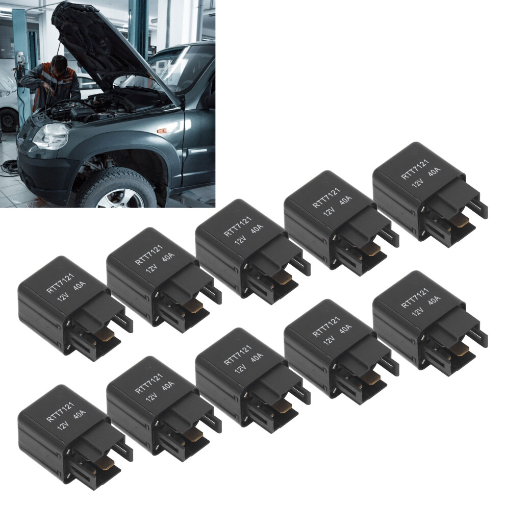 10x RTT7121 4 Pin 40A 12V Toyota Relay