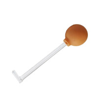 (Orange Red Ball) Portable Tonsils Stone Remover With Right Angle Tube Easy Carry Tonsillolith Stone Remover For Adults Use