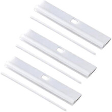 20 Pack of 5-inch (127mm) White Replacement Hangers for Vertical Blind Slats and Louvre Blinds - JV